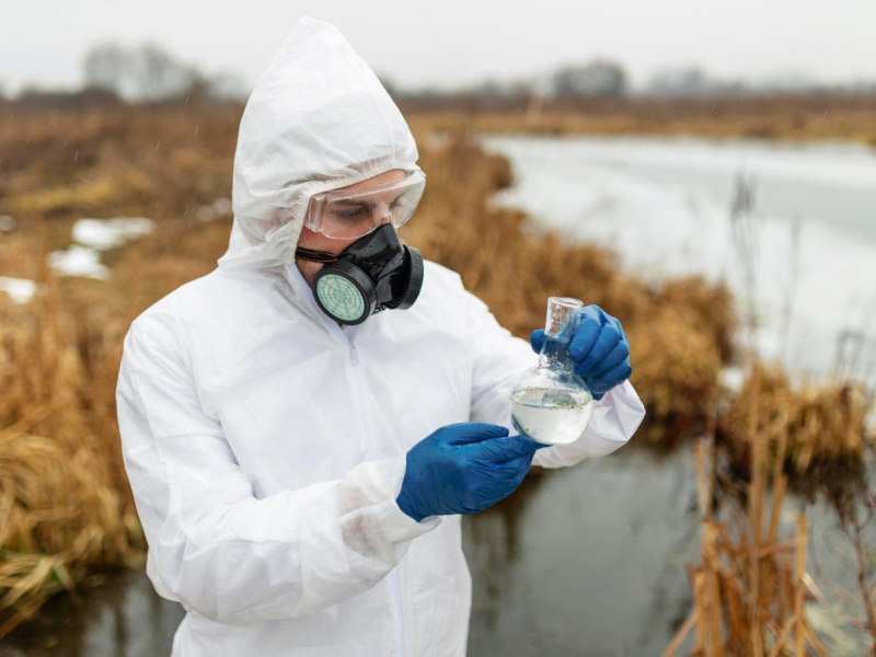 анализ загрязнения воды