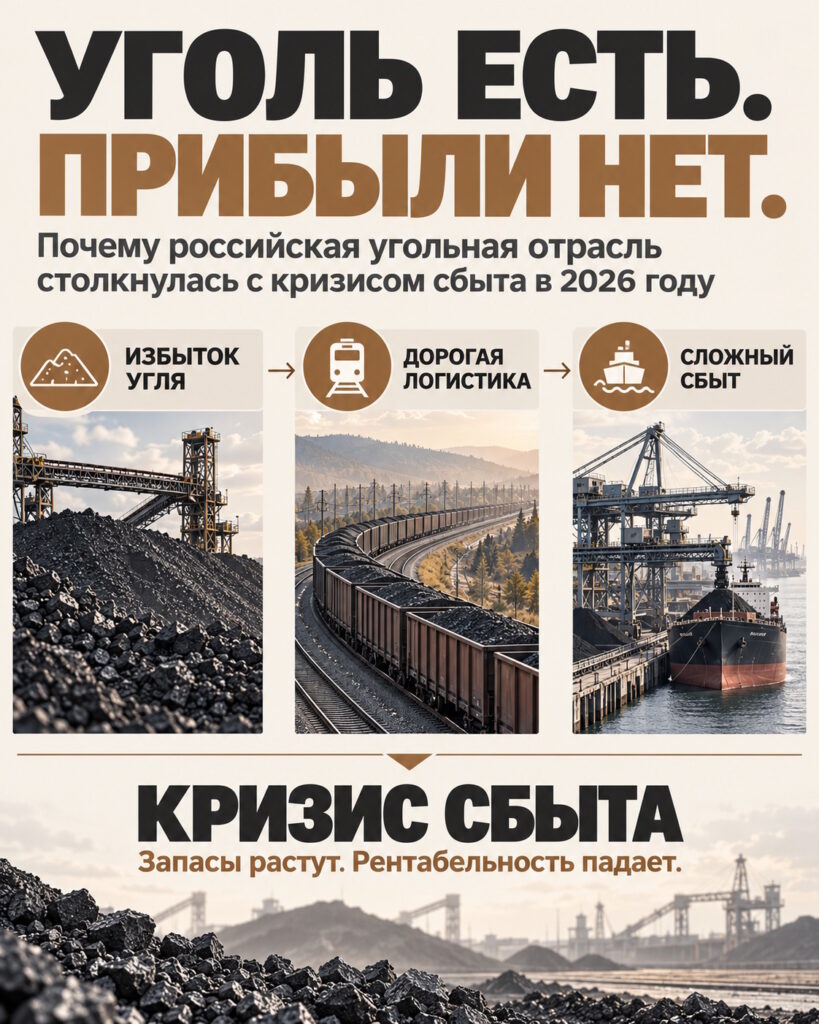 уголь есть - прибыли нет. Инфографика "почему так?"